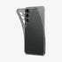 ACS05610 - Galaxy S23 Ultra Case Liquid Crystal in crystal clear showing the back